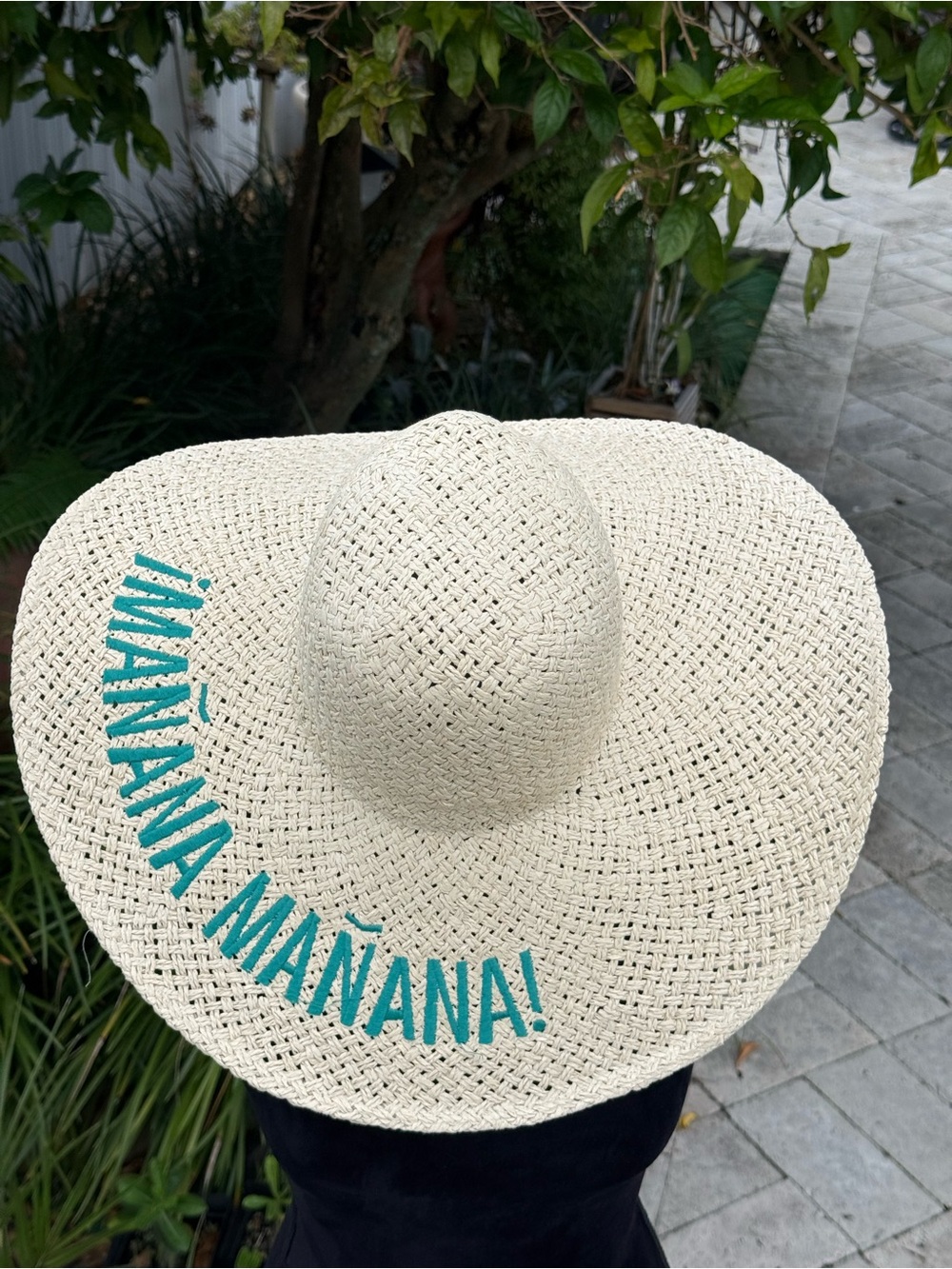👒 ¡Mañana Mañana! Wide-Brim Straw Beach Hat ☀️